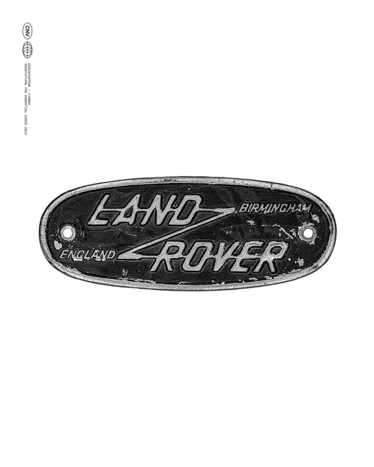 Land Rover Poster