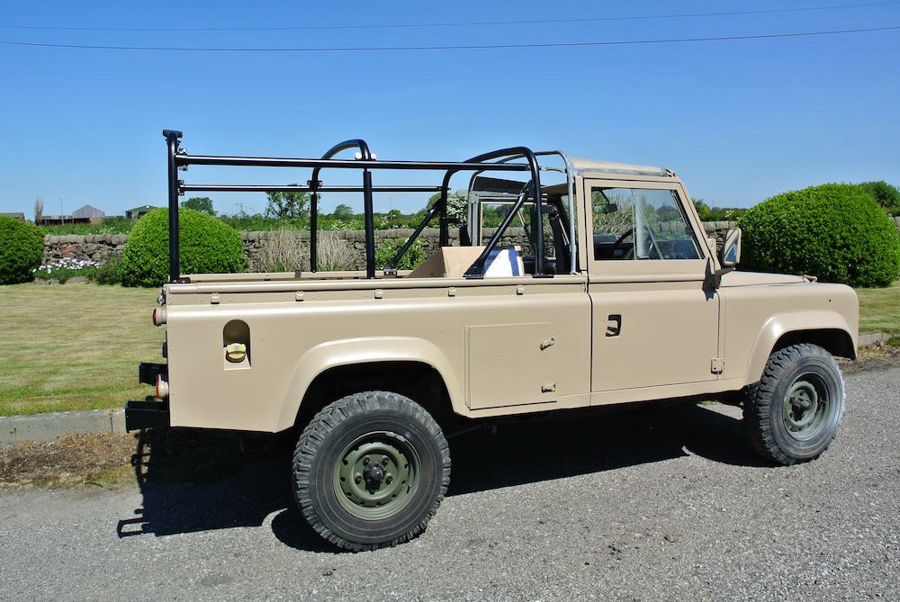 Heavy Duty Hood Sticks for a Defender / Series