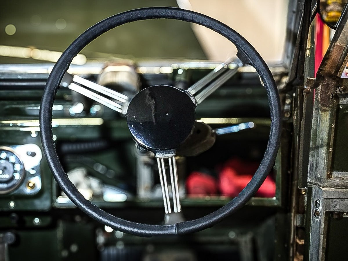 Leather Steering Wheel Cover